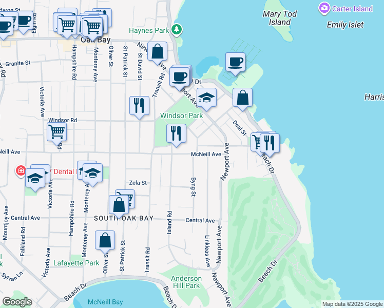 2495 McNeill Avenue, Oak Bay BC Walk Score