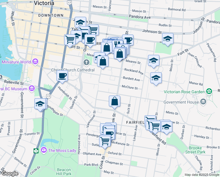 1035 McClure Street, Victoria BC Walk Score