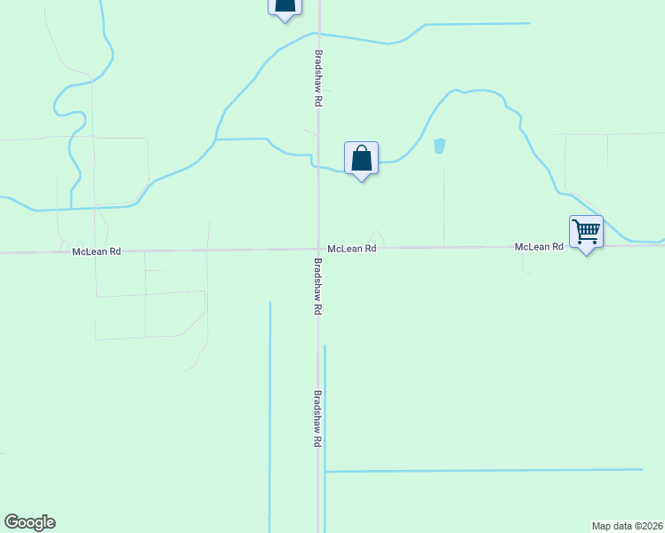 map of restaurants, bars, coffee shops, grocery stores, and more near 15541 Bradshaw Road in Mount Vernon