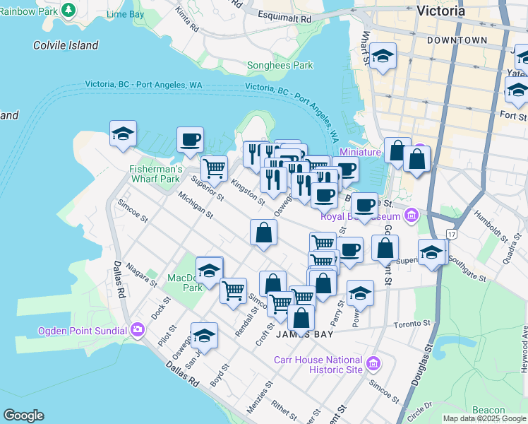 325 Kingston Street, Victoria BC Walk Score