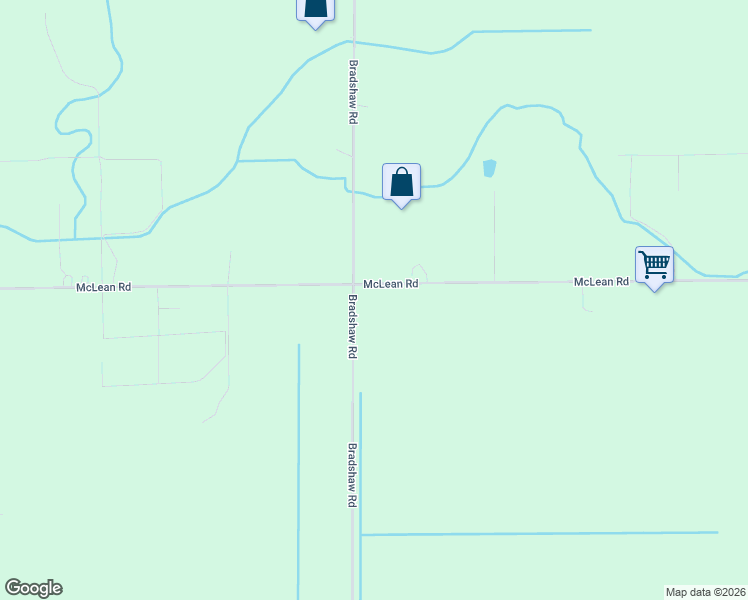 map of restaurants, bars, coffee shops, grocery stores, and more near 15541 Bradshaw Road in Mount Vernon