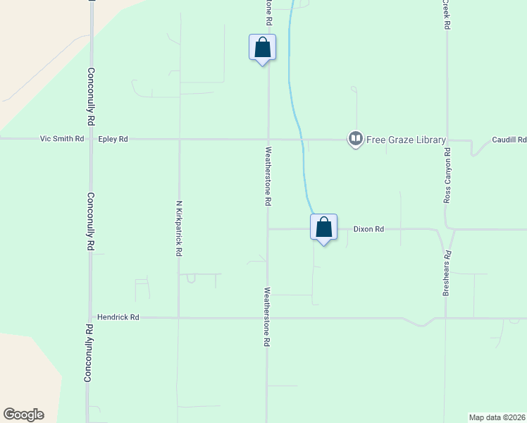 map of restaurants, bars, coffee shops, grocery stores, and more near 129 Weatherstone Road in Omak