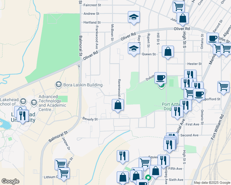 138 Ravenwood Avenue, Thunder Bay ON Walk Score