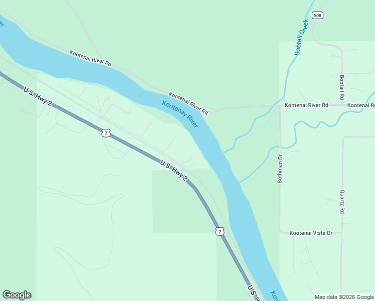 map of restaurants, bars, coffee shops, grocery stores, and more near 547 Cedar Meadow Road in Libby