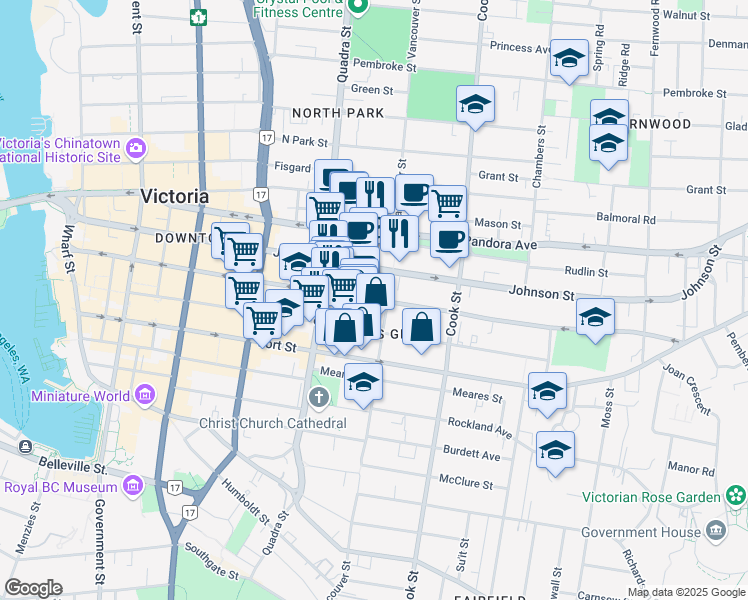 962 Yates Street, Victoria BC - Walk Score