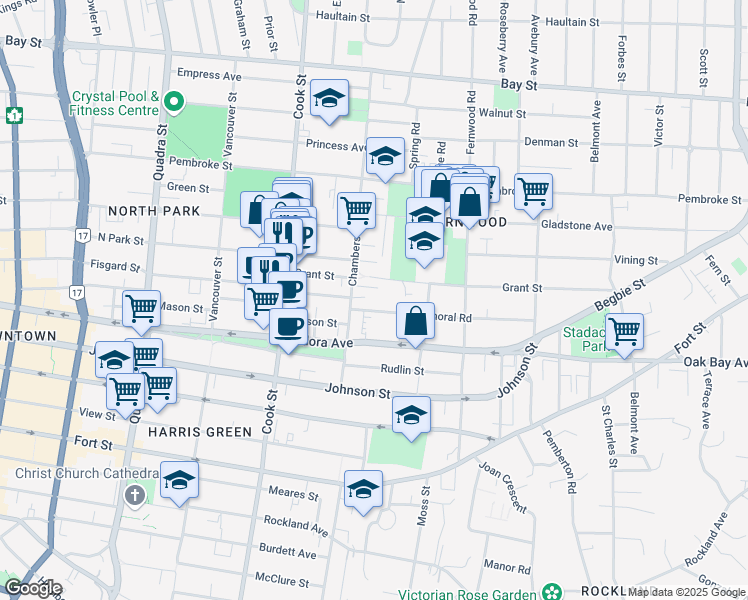 1224 Balmoral Road, Victoria BC Walk Score