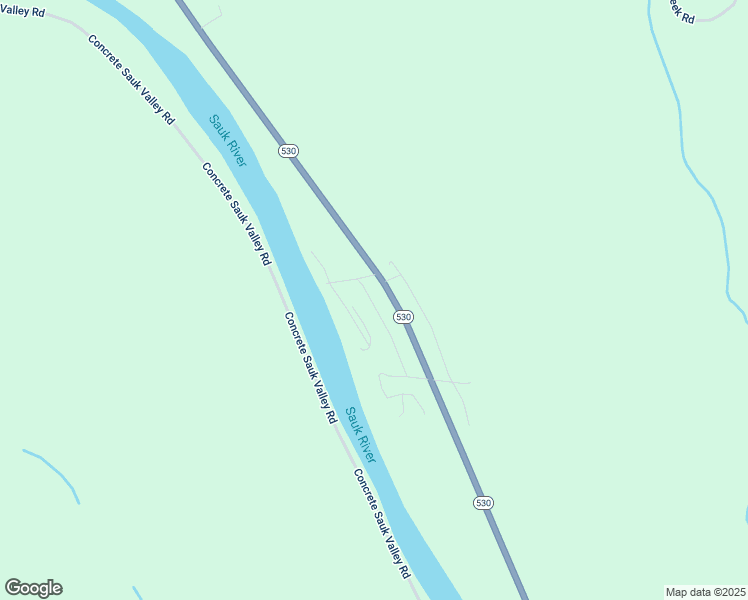 map of restaurants, bars, coffee shops, grocery stores, and more near 14875 Rustic Ln in Concrete
