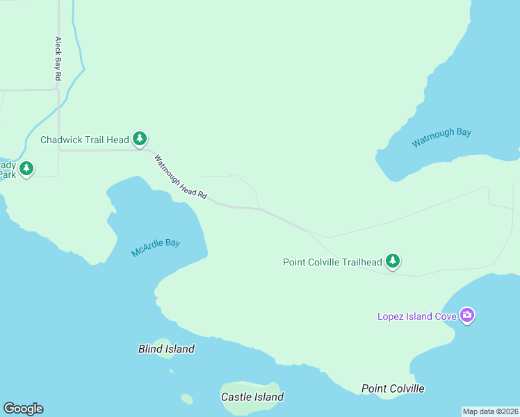 map of restaurants, bars, coffee shops, grocery stores, and more near 740 Watmough Head Rd in Lopez Island