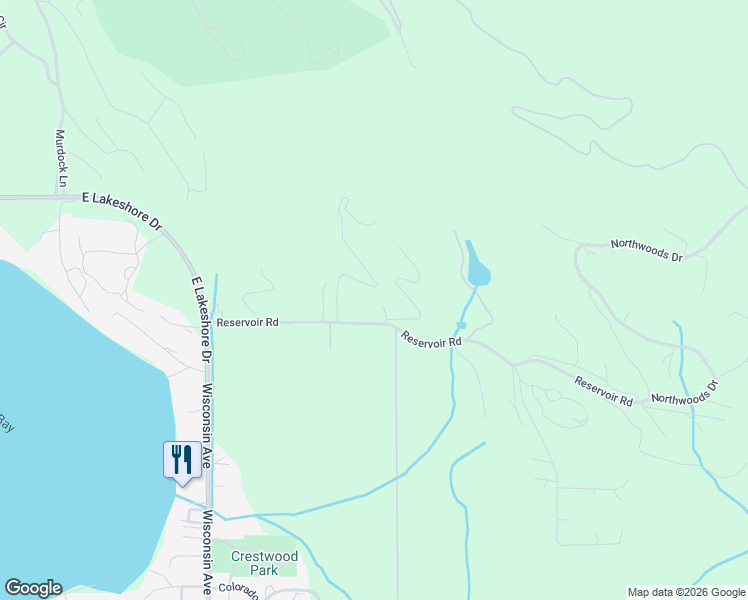 map of restaurants, bars, coffee shops, grocery stores, and more near 210 Reservoir Road in Whitefish