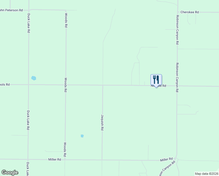 map of restaurants, bars, coffee shops, grocery stores, and more near 68 Jaquish Road in Omak