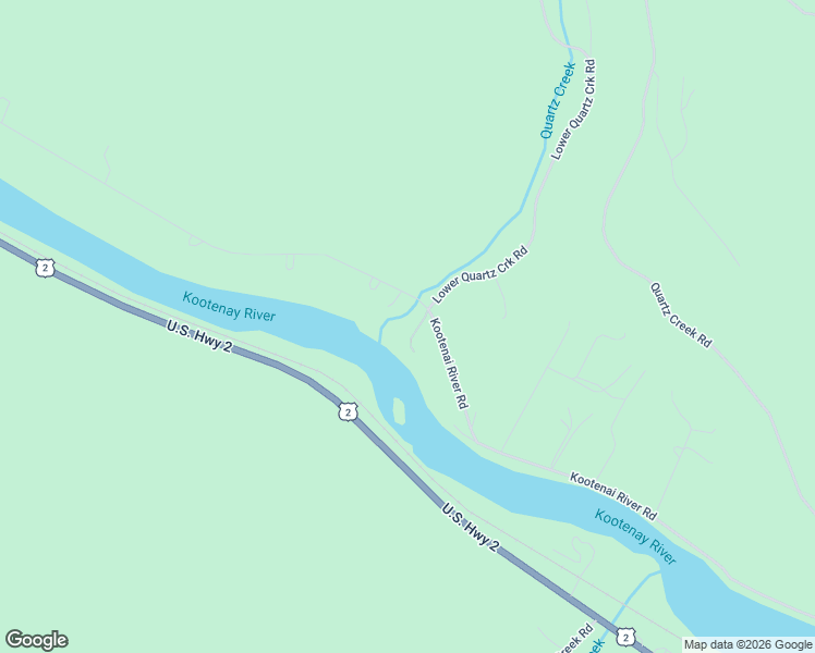 map of restaurants, bars, coffee shops, grocery stores, and more near 5607 Kootenai River Road in Libby