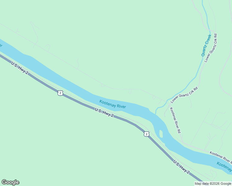 map of restaurants, bars, coffee shops, grocery stores, and more near 6043 Kootenai River Road in Libby