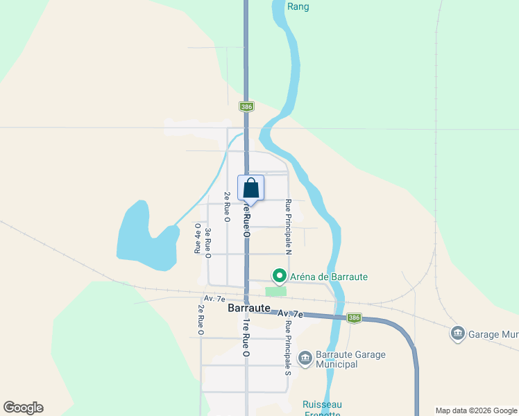 map of restaurants, bars, coffee shops, grocery stores, and more near 471 11e Avenue in Barraute