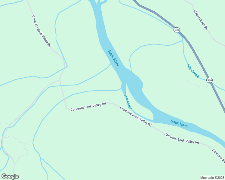 map of restaurants, bars, coffee shops, grocery stores, and more near 52961 Concrete Sauk Valley Road in Concrete