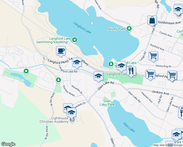 map of restaurants, bars, coffee shops, grocery stores, and more near 1215 Clearwater Place in Victoria