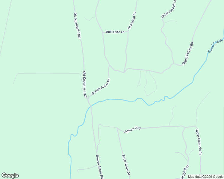 map of restaurants, bars, coffee shops, grocery stores, and more near 1267 Bowen Arrow Road in Sandpoint