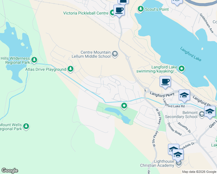 map of restaurants, bars, coffee shops, grocery stores, and more near 2716 Celestial Court in Capital