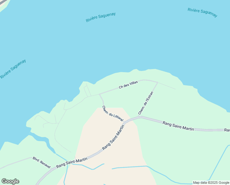 map of restaurants, bars, coffee shops, grocery stores, and more near 2170 Chemin des Villas in Saguenay