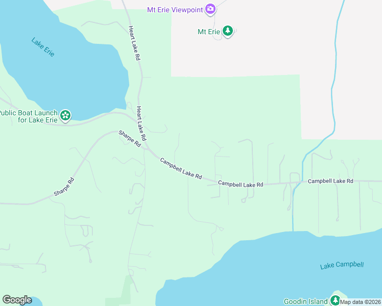 map of restaurants, bars, coffee shops, grocery stores, and more near 5285 Campbell Lake Road in Anacortes