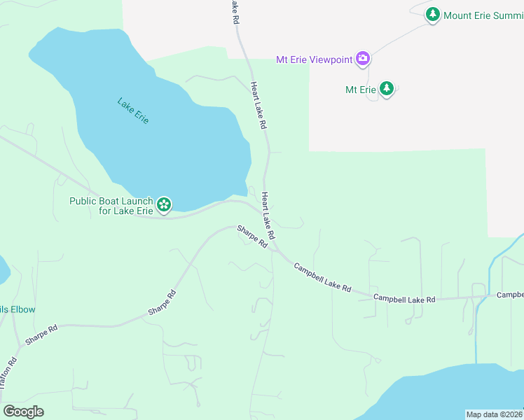 map of restaurants, bars, coffee shops, grocery stores, and more near 13378 Heart Lake Road in Anacortes