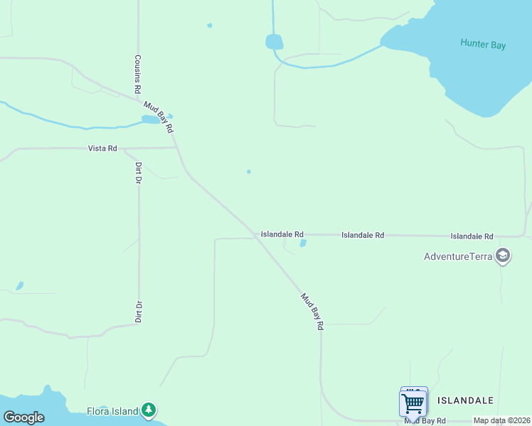 map of restaurants, bars, coffee shops, grocery stores, and more near 83 Islandale Road in Lopez Island