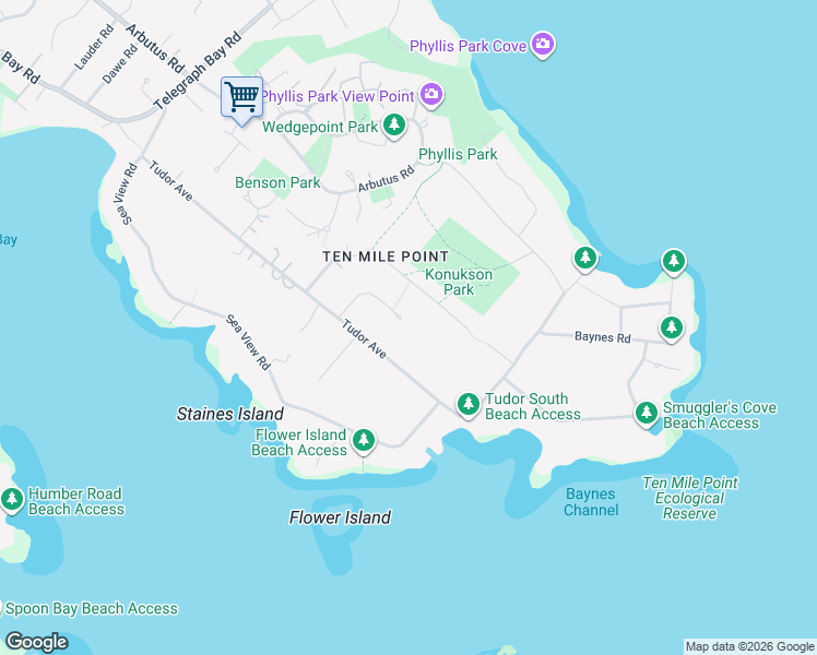 map of restaurants, bars, coffee shops, grocery stores, and more near 3929 Woodhaven Terrace in Victoria