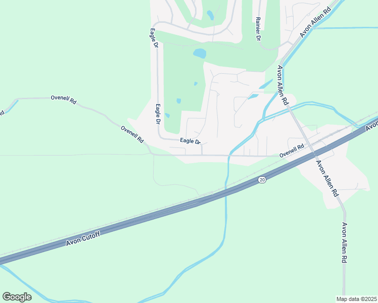 map of restaurants, bars, coffee shops, grocery stores, and more near 12984 North Ovenell Lane in Burlington