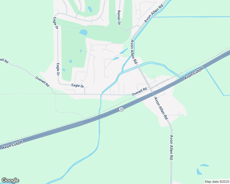 map of restaurants, bars, coffee shops, grocery stores, and more near 16633 Ovenell Road in Mount Vernon