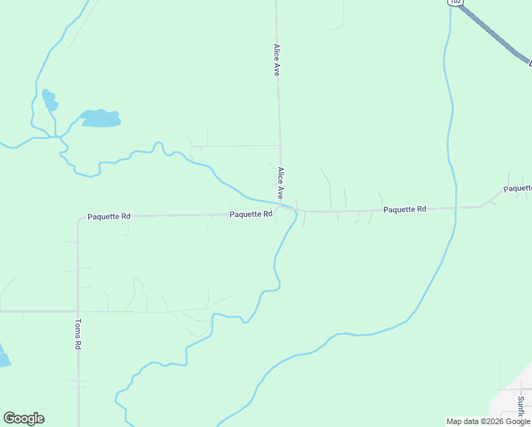 map of restaurants, bars, coffee shops, grocery stores, and more near Paquette Road in Thunder Bay