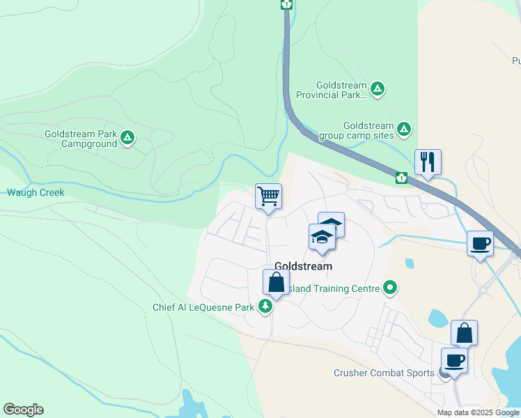 map of restaurants, bars, coffee shops, grocery stores, and more near 2733 Golden Gate Road in Victoria