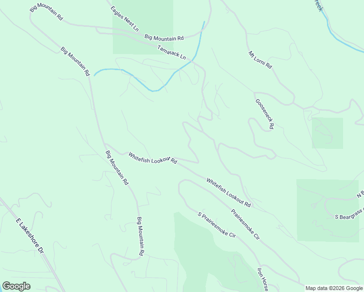 map of restaurants, bars, coffee shops, grocery stores, and more near 201 Whitefish Lookout Road in Whitefish