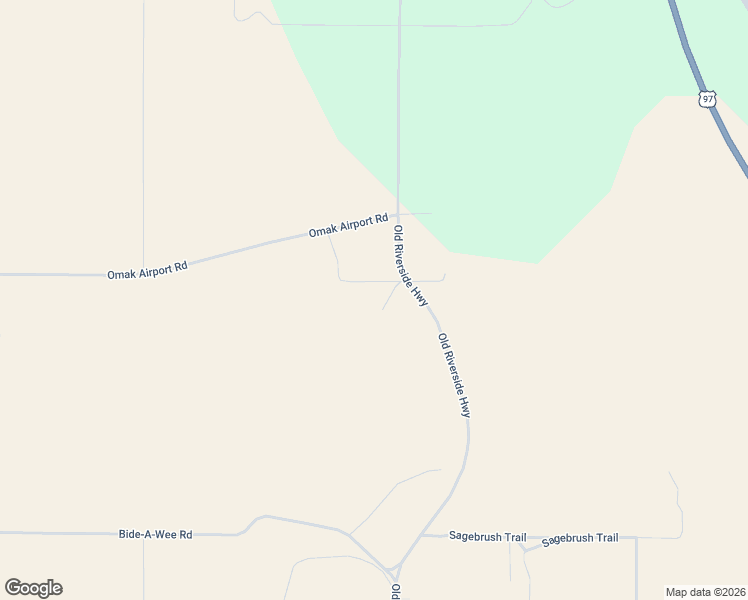 map of restaurants, bars, coffee shops, grocery stores, and more near 223 Old Riverside Highway in Omak