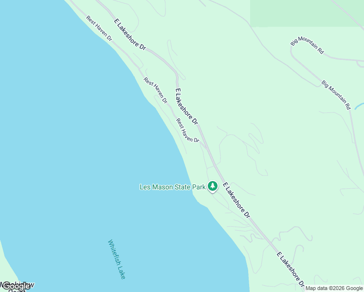 map of restaurants, bars, coffee shops, grocery stores, and more near 2710 Plaza Road in Whitefish