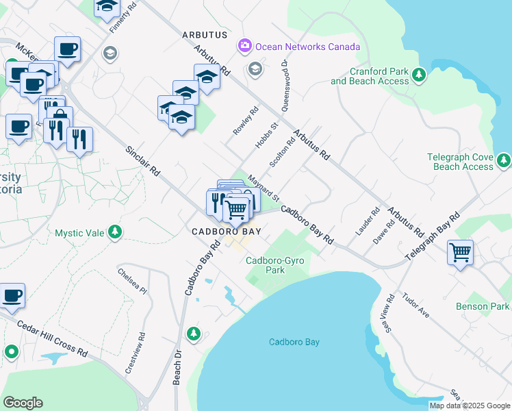 3860 Cadboro Bay Road, Saanich BC Walk Score