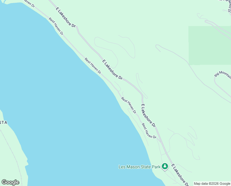 map of restaurants, bars, coffee shops, grocery stores, and more near 2767 Rest Haven Drive in Whitefish