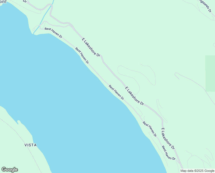 map of restaurants, bars, coffee shops, grocery stores, and more near 2830 Rest Haven Drive in Whitefish