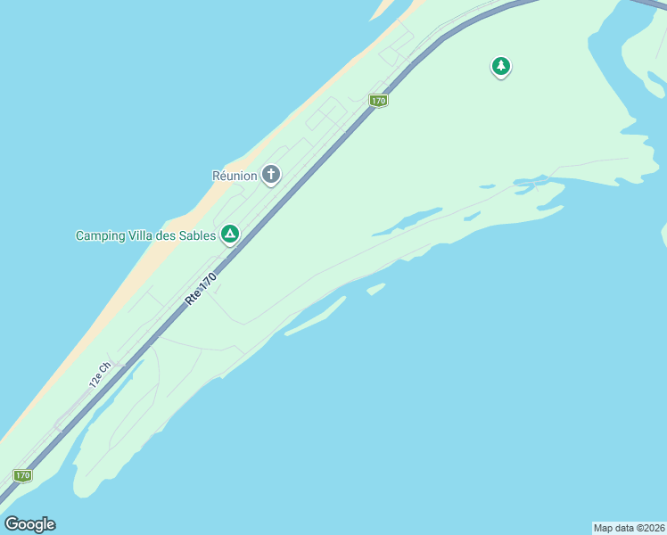 map of restaurants, bars, coffee shops, grocery stores, and more near 312 3e Ch in Métabetchouan-Lac-à-la-Croix