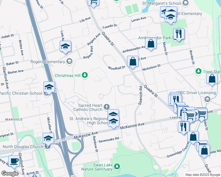 map of restaurants, bars, coffee shops, grocery stores, and more near 88 Nicholson Street in Victoria
