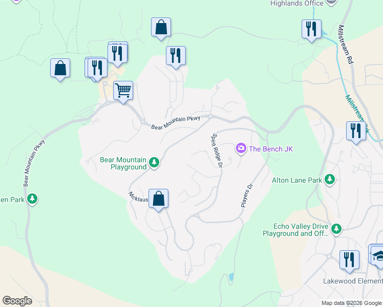 map of restaurants, bars, coffee shops, grocery stores, and more near 1177 Deerview Place in Victoria