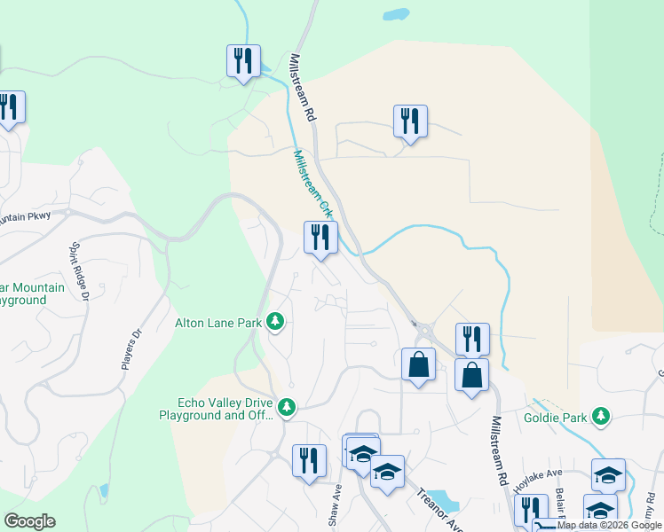 map of restaurants, bars, coffee shops, grocery stores, and more near 2109 Longspur Drive in Victoria
