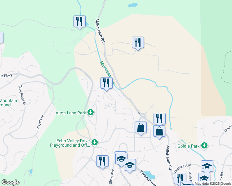 map of restaurants, bars, coffee shops, grocery stores, and more near 2079 Longspur Drive in Victoria