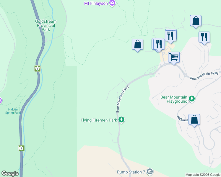 map of restaurants, bars, coffee shops, grocery stores, and more near 1465 Pebble Place in Victoria