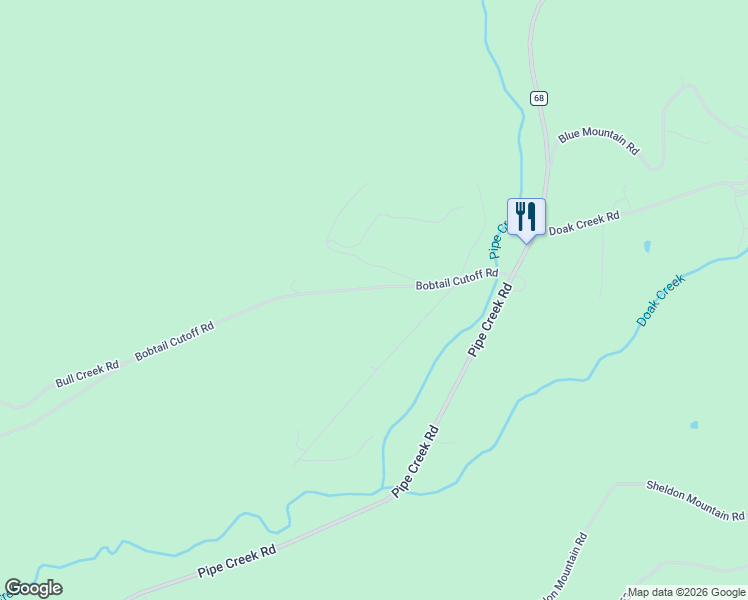 map of restaurants, bars, coffee shops, grocery stores, and more near 2330-2450 Bobtail Cutoff in Libby