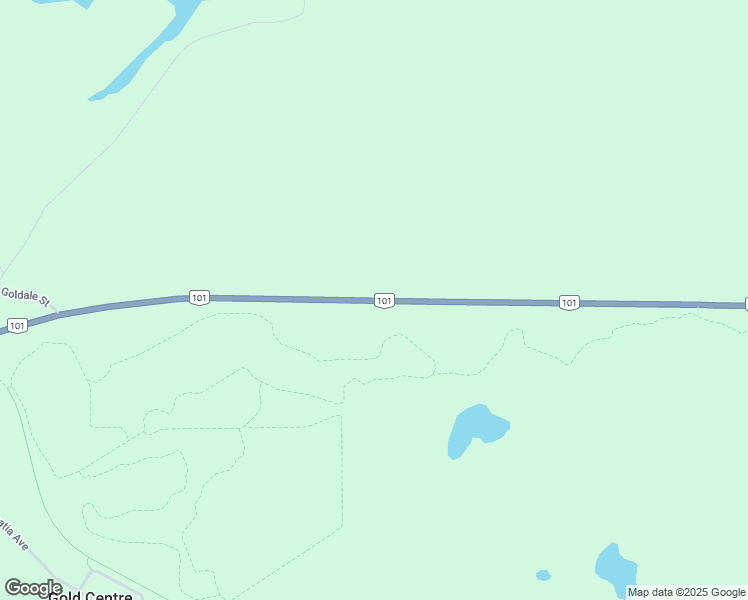 map of restaurants, bars, coffee shops, grocery stores, and more near Ontario 101 in Timmins