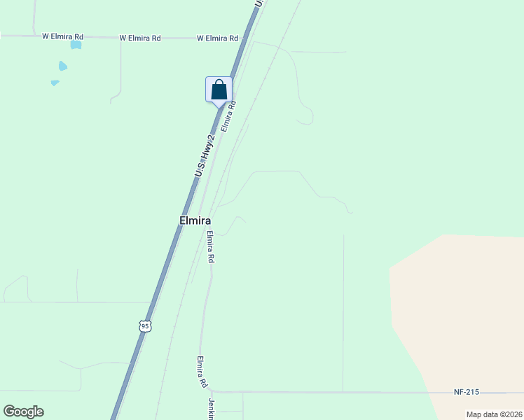 map of restaurants, bars, coffee shops, grocery stores, and more near 194 Ellis Drive in Sandpoint
