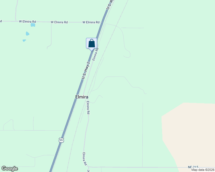 map of restaurants, bars, coffee shops, grocery stores, and more near 194 Ellis Drive in Sandpoint