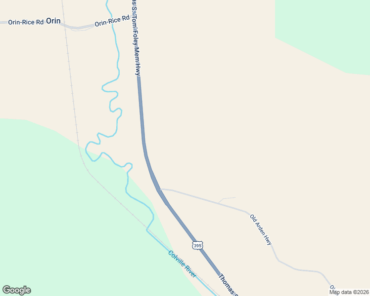 map of restaurants, bars, coffee shops, grocery stores, and more near 419 U.S. 395 in Colville