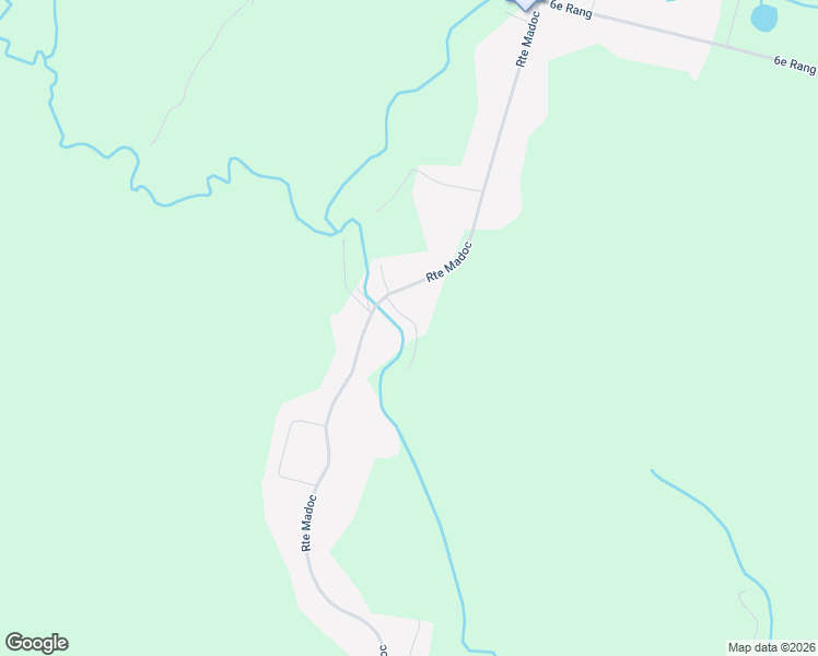 map of restaurants, bars, coffee shops, grocery stores, and more near 120 Chemin des Eaux Vives in Canton-Tremblay