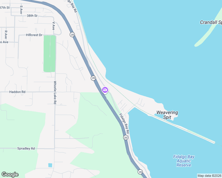 map of restaurants, bars, coffee shops, grocery stores, and more near 4501 Fidalgo Bay Road in Anacortes