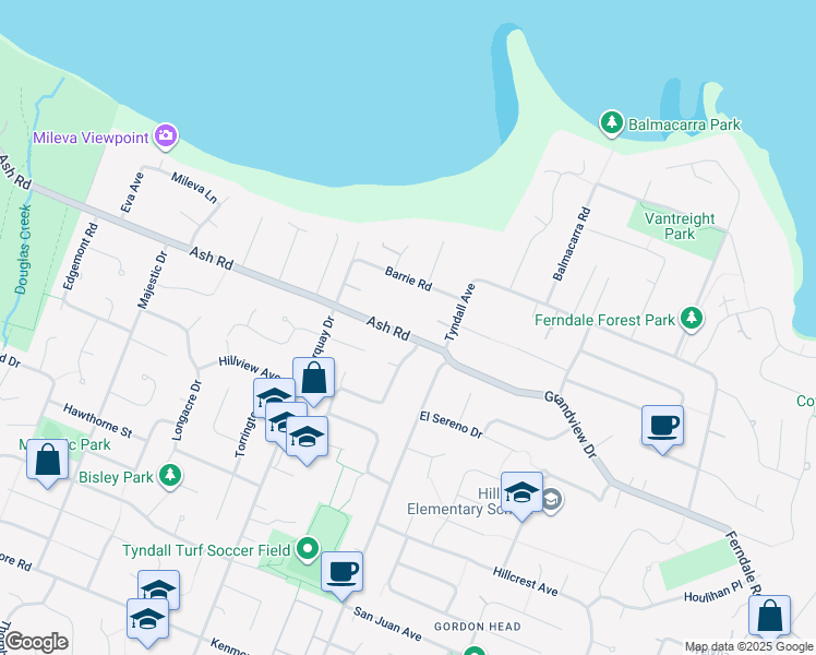 1770 Ash Road, Saanich BC Walk Score